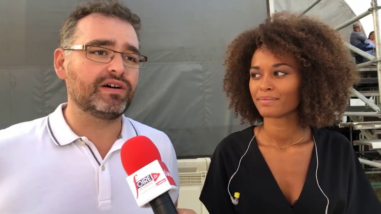 Interview Ruben animateur Champagne FM et Safiatou Miss Champagne-Ardennes avant le Carrefour de Star