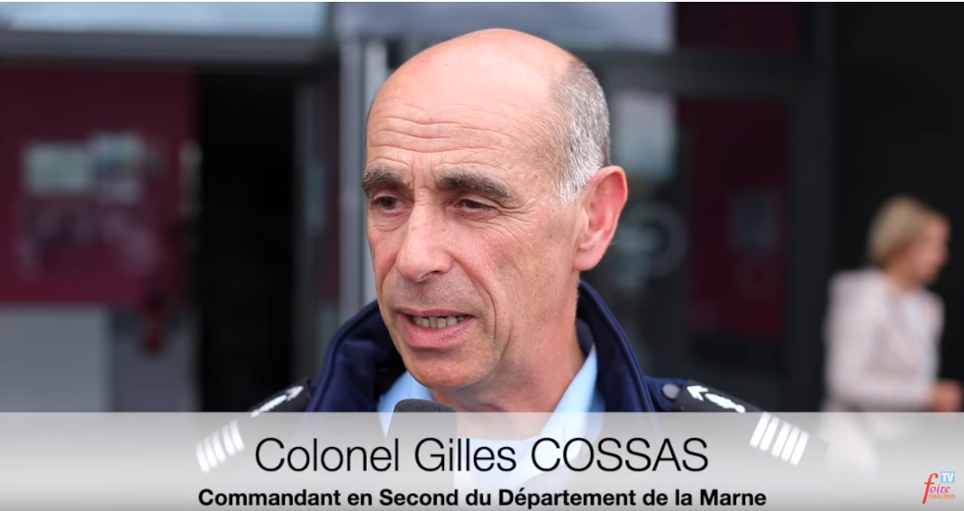 Colonel Gilles Cossas - Commandant en second du Département de la Marne