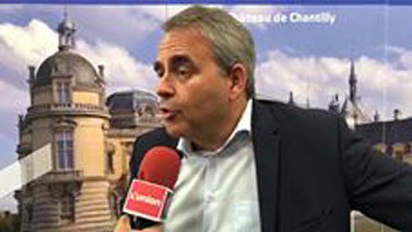 Région Hauts-de-France interview de Xavier Bertrand président de Région