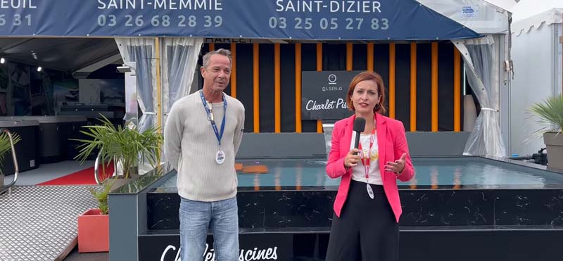 Jean-Christophe Charlet pour Charlet Piscines.